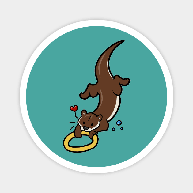 Otter Ring Magnet by Khalico